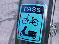 自転車ステッカー