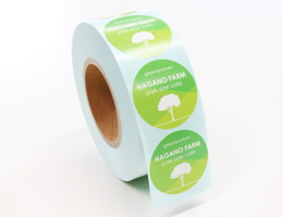 アート紙ロールシール